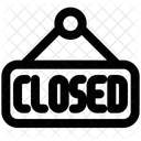 Closed Sign  Icon