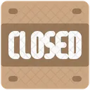 Closed Sign Icon