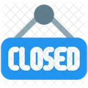 Closed Sign Icon