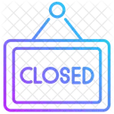 Closed Sign Icon