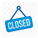 Closed Tag Signboard Icon