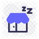 Closed Store Paid Leave Icon