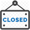 Close Closed Shop Icon