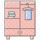 Closet Awesome Lineal Color Icon Icon