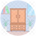 Closet Wardrobe Cupboard Icon