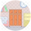 Closet Wardrobe Cupboard Icon