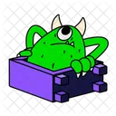 Closet Monster Creature Zombie Icon