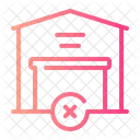Closure Warehouse Workplace Icon