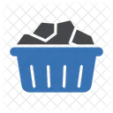 Basket Cloth Laundry Icon