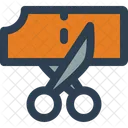 Cloth Cutting Icon