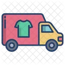 Cloth Delivery Cloth Truck Delivery Truck Icon