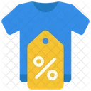 Cloth Discount  Icon