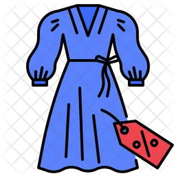 Cloth Discount  Icon