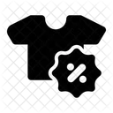 Cloth Discount  Icon
