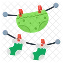 Cloth Drying  Icon