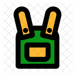 Cloth factory Icon - Download in Colored Outline Style