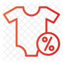 Cloth Tshirt Discount Icon