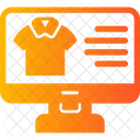 Cloth Online Shopping  Icon