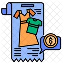 Cloth Payment  Icon