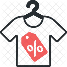 Cloth Sale  Icon