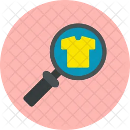 Cloth search  Icon