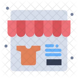 Cloth Shop  Icon