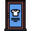 Cloth Shop Board  Icon