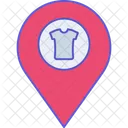 Cloth Store Location Clothing Destination Icon