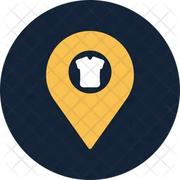 Cloth store location  Icon