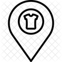 Cloth store location  Icon
