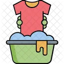 Cloth Washing Cleaning Cloth Drying Clothes Icon