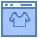 Cloth Website Shopping Website Online Shopping Icon
