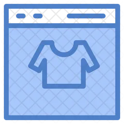 Cloth Website  Icon