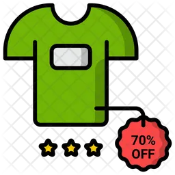 Clothe Discount  Icon