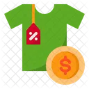 Clothe Price  Icon
