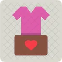 Clothes Box Donate Icon