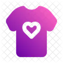 Clothes Shirt Love Icon