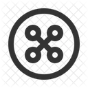 Clothes Button Dress Button Button Icon