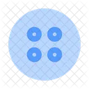 Clothes button  Icon