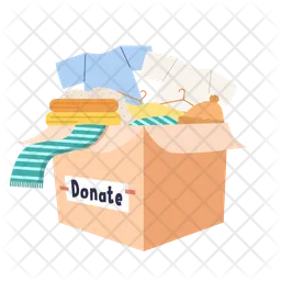 Clothes donation  Icon