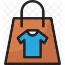 Clothes Donation Commerce And Shopping Tshirt Icon