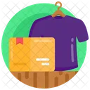 Clothes Parcel Clothes Package Clothes Delivery Icon