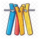 Clothes Peg Clothespin Laundry Icon