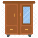 Clothing Almirah Cupboard Cabinet Icon