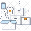 Clothing Parcels Icon