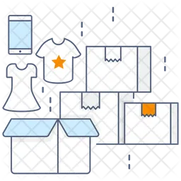 Clothing Parcels  Icon