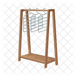 Clothing rack  Icon