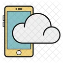 Cloud Data Internet Icon