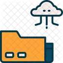Cloud Folder Document Icon
