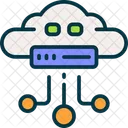 Cloud System Computing Icon